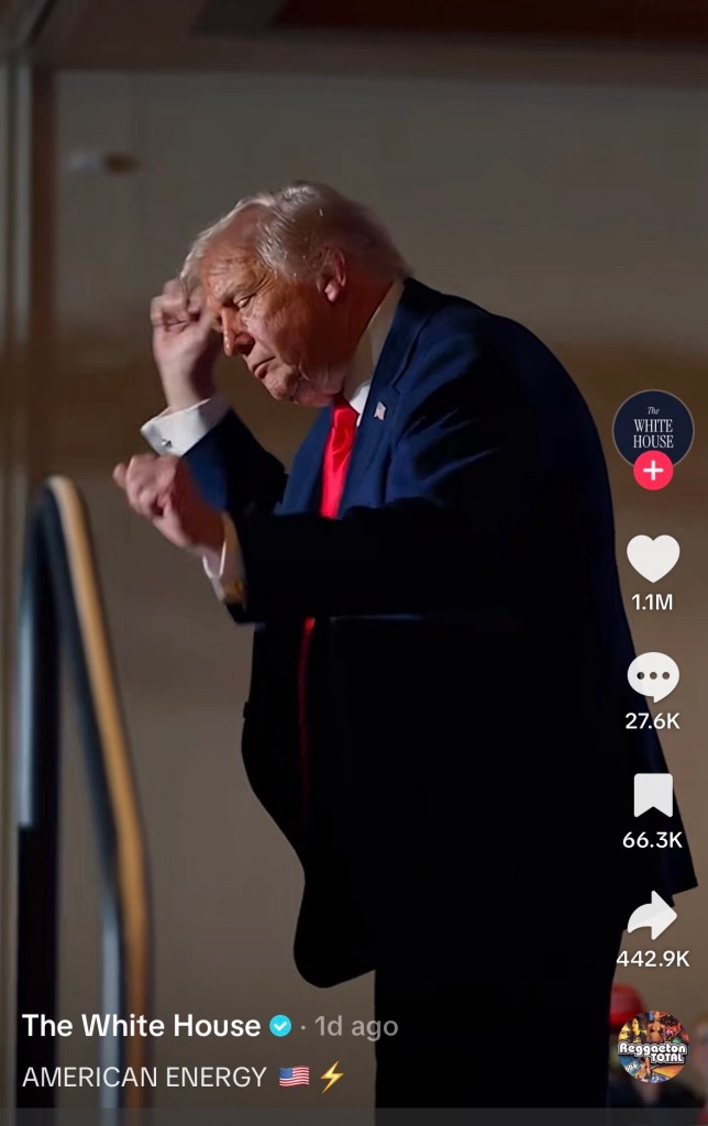 Trump TikTok Casa Blanca